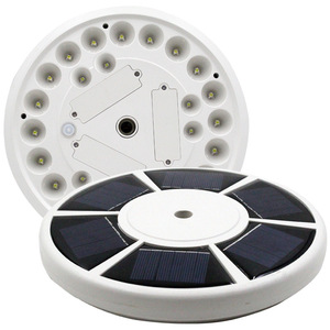 Solar Camping <b>Light</b> Outdoor Tent Lamp Led Wall Mount <b>Waterproof</b> 6mm Bulb Flagpole <b>Light</b> - Product Image 1