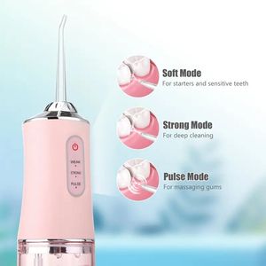¡OFERTA! Irrigador Bucal Portátil Potente, Chorro de <span class=keywords><strong>Agua</strong></span> Dental con 3 Modos, Recargable por USB, 4 Boquillas para Limpieza Dental y Salud Bucal - Product Image 5