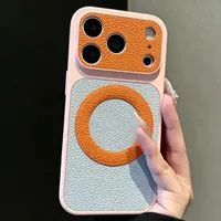 Coque de téléphone antichoc magnétique compatible avec iPhone 11 12 13 14 15 16 17 18 Pro Max Plus