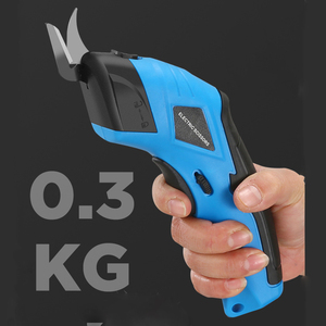 Rechargeable powerful shears Cordless Fabric Cardboard Carpet Leather Felt cutting tool Electric <strong>sewing</strong> <strong>Scissors</strong> with 2 Blades - Product Image 4