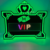 APP programmable LOGO personnalisé défilement panneau d'affichage LED affichage VIP présentateur de bouteille de glorificateur pour Lounge Bar