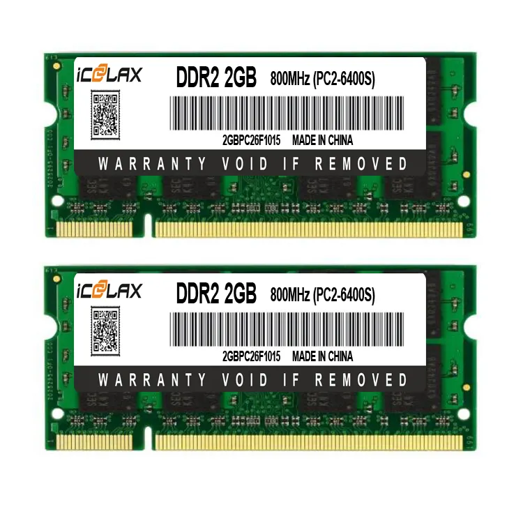 Icoolax Bộ nhớ RAM giá rẻ 2GB DDR2 880MHz unbuffered máy tính xách tay RAM máy tính Máy tính để bàn Bộ nhớ