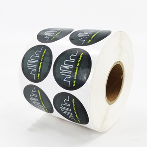 Vente en gros Logo Design Company propres étiquettes adhésives en plastique <span class=keywords><strong>merci</strong></span> et <span class=keywords><strong>bonjour</strong></span> mon nom est pour l'emballage utilisation sur les cadres photo - Product Image 4