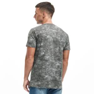 Camiseta de punto con cuello redondo para hombre, corte regular, algodón elástico, informal, con estampado gráfico 3D, para verano - Product Image 4
