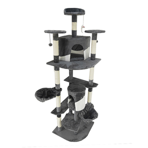 <span class=keywords><strong>Grand</strong></span> <span class=keywords><strong>arbre</strong></span> à <span class=keywords><strong>chat</strong></span> de luxe, accessoires de maison, vente en gros, livraison gratuite - Product Image 2