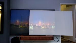 120 Ультра короткий лазерный проектор экран для BSP UST лазерный проектор черный алмаз антиоптический экран в дневном свете - Product Image 6