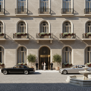 फेसडे के लिए तारकीय ऐश उच्च ग्रेड बड़े स्लैब बेज ग्रे पत्थर - Product Image 6