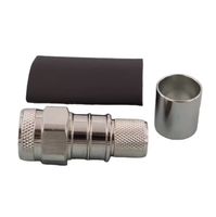 Connecteur coaxial RF étanche de type N mâle à sertir 50 ohms pour câble LMR600