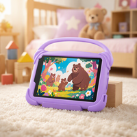 Tablet PC Edukasi Mode Performa Android 16 3GB 32GB 5G WiFi Kamera Ganda 4000mAh untuk Tablet PC 2 in 1 Android