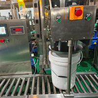 Máquina de Llenado y Pesaje Semiautomática de Alta Calidad de 15 kg y 25 kg para Aceite, Detergente y Jabón Líquido