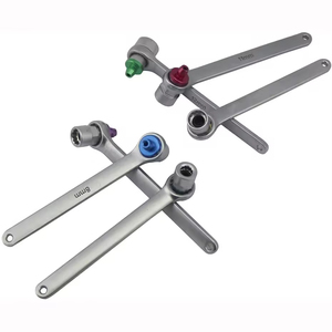 Jeu de clés de purge de <span class=keywords><strong>frein</strong></span> et d'embrayage multi-tailles (7, 8, 9, 10, 11, 12 mm) avec clé à 12 points et valve de retenue - Product Image 6