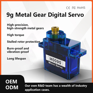 ไมโครเซอร์โว Dsservo M0090 สีฟ้า ตัวเชื่อมต่อพลาสติก 3 สาย สำหรับอุปกรณ์เสริมโดรน RC - Product Image 3