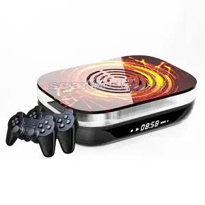 Super console 4X mais Retro Game Console HD Video Game Player Construído em 64GB 50000 + Jogos TV Box 11.0