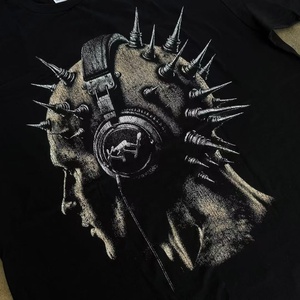 Camiseta de Hombre de Alta Calidad, 100% Algodón, Oversize, Gruesa, con Estampado Gráfico, Estilo Urbano, 300 g/m², Personalizada con Impresión DTG, Corte Recortado - Product Image 2