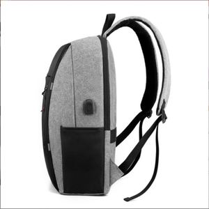 Sac à dos décontracté grande capacité pour homme, idéal pour ordinateur portable, avec fermeture éclair, en polyester, personnalisable avec logo, style tendance – Offre Spéciale - Product Image 5