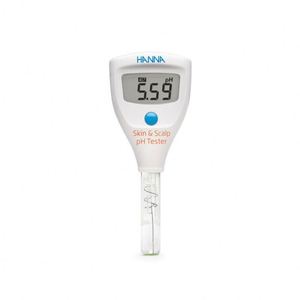 HANNA HI981037 HALO2 Wireless <b>pH</b> <b>Tester</b> with <b>PH</b>/mV Conversion & 0.05 Accuracy for Skin & Scalp Built-in Electrode - Product Image 1