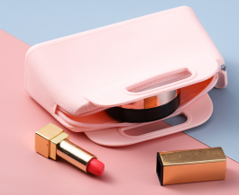 Bolsa de Silicona Multifuncional Personalizada con Cierre, Bolso de Mano Portátil para Mujer, Bolsa de Almacenamiento, Estuche de Cosméticos de Silicona - Product Image 4