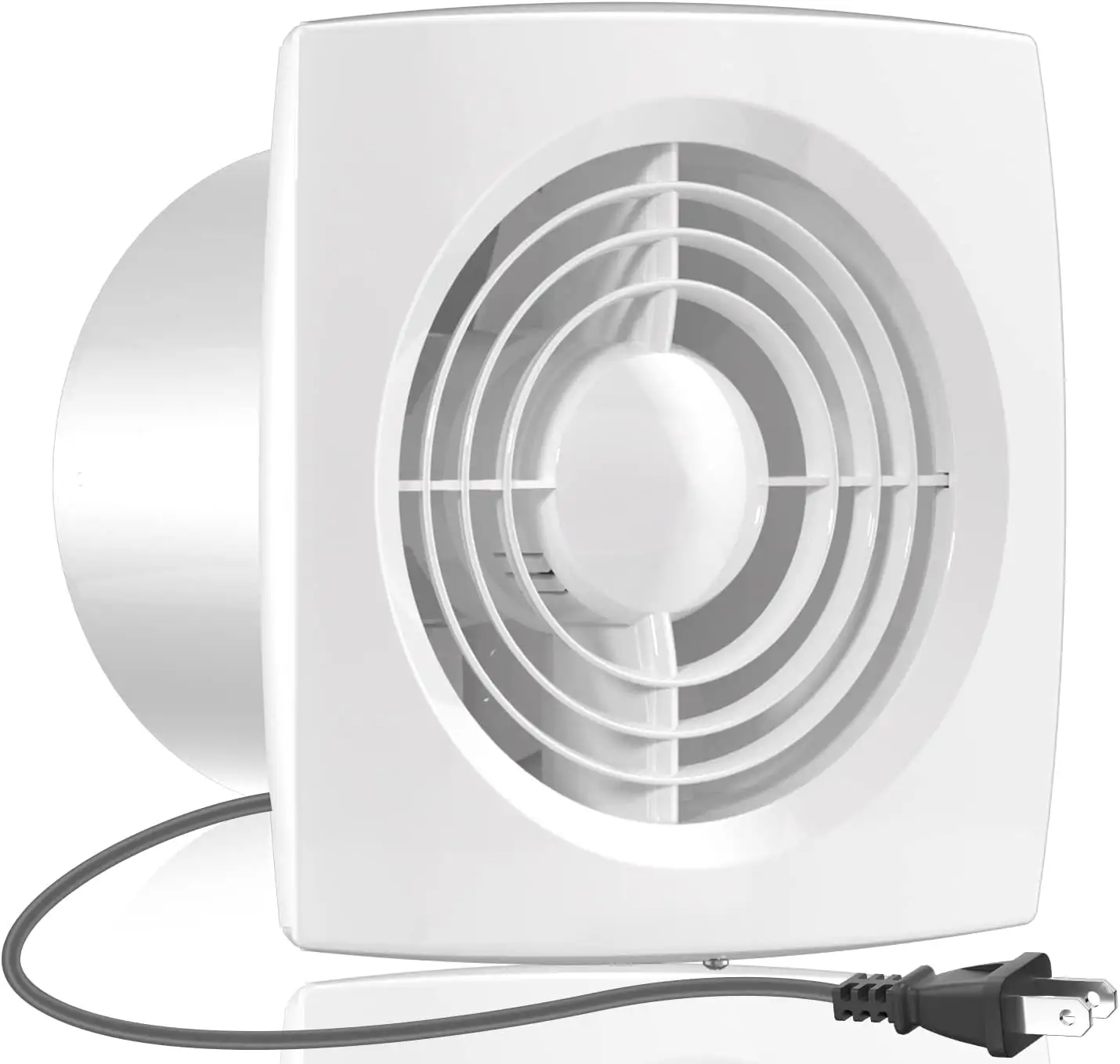 Hon & Guan 6 ''Wit Plafond Andere Ventilatie Ventilatoren, 272 Cfm, 25W, Ip34 Badkamer Ventilator Uitlaatventilatie