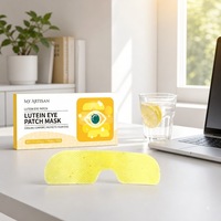 Patch Mata Hidrogel Lutein Grosir untuk Mengatasi Kelelahan, Masker Mata Pendingin Sekali Pakai, Pasokan Pabrik, OEM, ODM