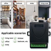 Récepteur de porte de garage LIFE 2CH 7-32V Module compatible avec les télécommandes LIFE FIDO2 VIP2 VIP4 STAR2 BRAVO4 433,92MHz