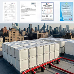 Tanque de Agua de Fibra de Vidrio Directo de Fábrica para Almacenamiento de Agua Agrícola y Potable, Tanque de Gran Capacidad - Product Image 6