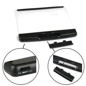 Lampe de lecture LED portable créative, veilleuse plate pour protéger les yeux, lampe de bureau LED pour <span class=keywords><strong>voiture</strong></span> et voyage, gadgets de lecture - Product Image 3