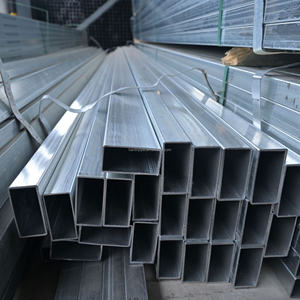 Tube carré galvanisé ASTM A106 A36 A53 BS SHS, tube rond galvanisé structurel ERW, tube creux en acier au carbone GI - Product Image 3