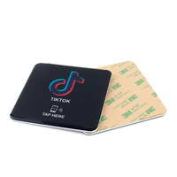 13.56MHz Étanche Restaurant/Hôtel NFC Pad PVC Époxy Menu Carte pour Tap Order