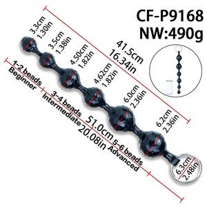 Cityfun - Juguete Sexual para Adultos, Estimulador Anal de 51 cm con Anillo de Tracción, Forma de Bola, Masajeador de Próstata Grande - Product Image 6