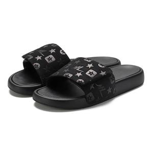 Xsheng รองเท้าแตะกลางแจ้งกันน้ำระบายอากาศได้ดีปักลายอ้อย3D แพลตฟอร์มกันลื่นทนต่อการเลื่อนกำหนดได้เอง - Product Image 1