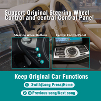 OEM Wireless Apple Carplay untuk Nissan 370Z 2010-2019 Antarmuka Multimedia RadioPlayer Navigasi Dengan Kamera Mundur Android Auto