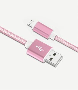 Cable de Carga Rápida Original de 1 m con Trenzado de Nailon USB 2.0 a Macho a Micro USB-C para Teléfonos Móviles - Product Image 4