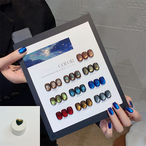 AILANUO Set de Esmalte de Uñas en Gel de 10 Colores para Invierno, Formato Formal, para OEM (15 ml) - Set de Esmalte de Uñas en Gel Efecto Ojo de Gato para Uso en Salón - Product Image 2