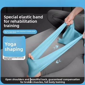 Bande de Résistance en Latex Haute Élasticité <span class=keywords><strong>pour</strong></span> Entraînement des Fessiers, Sangle de Yoga Durable <span class=keywords><strong>pour</strong></span> Étirements, Remodelage Corporel, Exercices des Jambes et des Bras, Utilisation à Domicile ou en Salle de Sport - Product Image 6