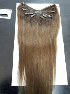 SHY 2026 Nuevo Diseño Personalizado Extensiones de Cabello con Clip 10D Octopus, Más Colores a Elegir, Liso Sedoso para Mujer - Product Image 3