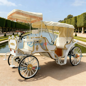 Nouvelle élégante calèche royale pour mariages et événements thématiques, idéale pour les excursions familiales et touristiques. - Product Image 3