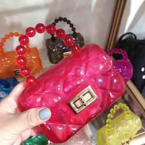 Luxury Designer Tote Beach Coin clear Transparent Little Girl Jelly Bag Luxury Girls Handbags Mini Cute <b>Purses</b> for Kids - Product Image 5