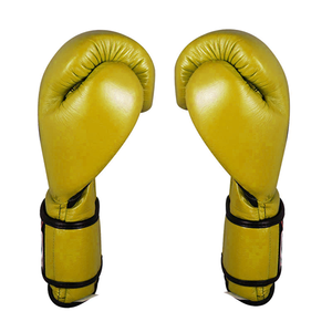 นวมชกมวยหนังพรีเมียมสำหรับ MMA และมวยไทย พร้อมที่รัดข้อมือ คุณภาพสูง เหมาะสำหรับการฝึกซ้อมและการต่อสู้ - Product Image 2