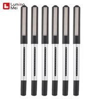 5 Pack Options 0.5mm Stylos Gel Stylo Rétractable Haute Capacité Clip À Ressort 6pc 12pc Noir Bleu ou Stylos À Encre De Couleur Mixte