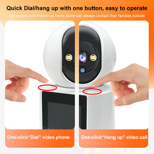 Cámara <span class=keywords><strong>de</strong></span> seguridad para el hogar, vigilancia a todo color para mascotas, bebés, ancianos, niñera, 2MP, pantalla <span class=keywords><strong>de</strong></span> 2,8 pulgadas, Audio bidireccional, cámara <span class=keywords><strong>de</strong></span> videollamadas, Wifi - Product Image 4