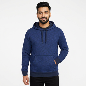 Ensemble deux pièces d'hiver personnalisé avec logo, sweat-shirts de haute qualité, sweats à capuche de sport, vêtements de course à pied, vêtements de sport en coton pour hommes - Product Image 1