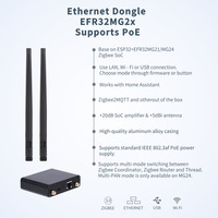 ESP32 EFR32MG21 Zigbee 3.0 PoE Ethernet WiFi USB Smart Gateway Hub Compatible con Home Assistant ZigBee2MQTT Matter