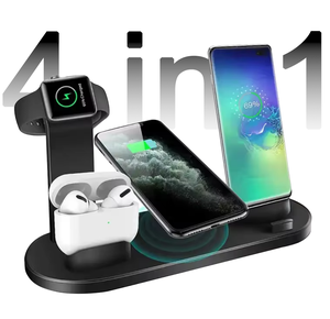 Estación de Carga Inalámbrica Rápida 3 en 1 PD 3.0 con Puerto Tipo-C para Reloj y para - Product Image 1