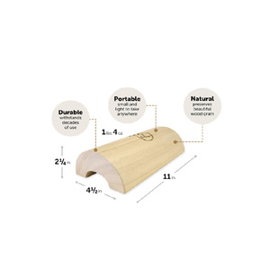 Cuscino in legno per massaggiatore per collo e schiena in legno per alleviare il dolore - Product Image 2