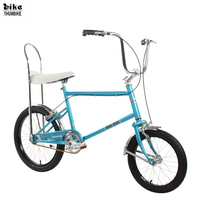 Sepeda Kota Gaya Cruiser Chopper Retro Vintage Rangka Baja Karbon Tinggi Roda Alloy 20 Inci Single Speed