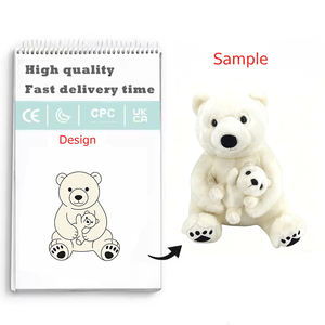ของเล่นตุ๊กตาม้าตุ๊กตามาสค็อตปรับแต่งได้ - Product Image 2