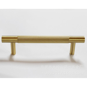 Furniture Handle Bar <b>Copper</b> Mesh Pattern Drawer Cabinet Hardware Scandinavian Style Durable - Product Image 1