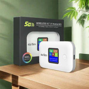 Router WiFi de Bolsillo HK Esion, Portátil, 2100mAh, Tipo-C, Pantalla LCD, Uso en Exteriores, Mini Punto de Acceso WiFi CPE, Versión EE. UU./UE - Product Image 1