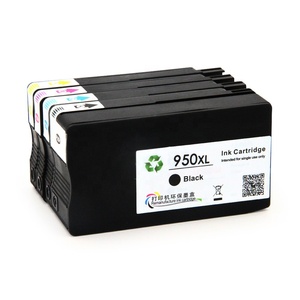 Cartucho de tinta compatível ocbestjet, 950xl 951xl com tinta corante para impressora hp oficial ejet pro 8100 8600