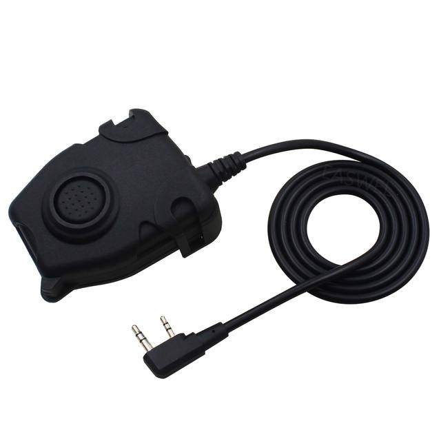 Universal Z-tactical Headset PTT ZPeltor PTT Airsoft Standard Version Push-To-Talk for Tactical Headset